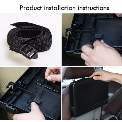 Foldable Car Back Seat Tray
